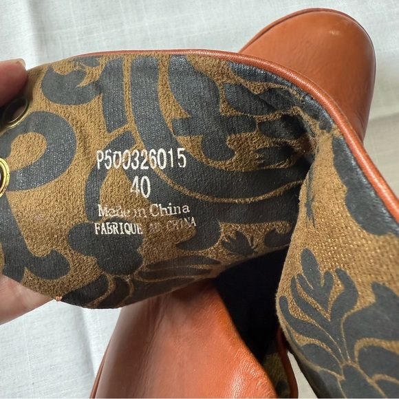 Fly London Chestnut Brown Yuma Yama Wedge Boot 9.5 /40 Booties - Picture 5 of 8